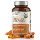 Laboratório de Pureza Suplemento de Curcumina Turmérica Orgânica com Piperine 2,250 MG/Servir 95% de Curcuminóides Suplementos Turméricas, Antioxidante Alívio da Dor articular, Músculo e Apoio ao Cérebro