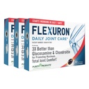 Pureza Produtos Flexuron Joint Formula 3X Melhor do que Glucosamina e Condroitina - Começa a trabalhar em apenas 7 dias - Óleo de Krill, Ácido Hialurônico de Baixo Peso Molecular, Astaxantina - 30 Conde
