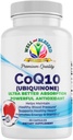 CoQ10 (Ubiquinone) - 30 Cápsulas - Ultra melhor fórmula de absorção - Promover energia e resistência - Vegan e Vegetarian Friendly - Livre de aditivos artificiais