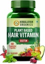 Biotina de vitamina capilar baseada em plantas (60 Cápsulas Veg) 100% ervas com efeitos colaterais não conhecidos - por vida farmácia