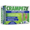 Crampeze Night Cramps Alívio Natural dos Cães Músculos, Spasms & Cansados Pernas 60 Cápsulas