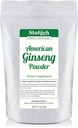 Stakich American Ginseng Raiz em Pó - 1 Libra - Pura (1 Libra)