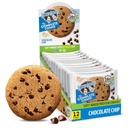 Lenny & Larry's The Complete Cookie, Chocolate Chip, Soft Baked, 16g de proteína vegetal, Vegan, Non-GMO, 4 Ounce Cookie (Pack of 12)