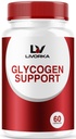 1 Pacote - Suporte a Glicogênio, Controle de Glicogênio Fórmula Avançada, Cápsulas de Glicogênio, Glicogênio Fix com Ingredientes Poderosos, 30 Cápsulas Por Garrafa por 30 Dias