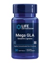 Extensão de vida Mega GLA Sesame Lignans, Omega-6 ácidos gordos para promover uma resposta inflamatória saudável, sem glúten, não-GMO, 30 softgels