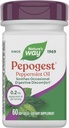 Maneira da natureza Pepogest Óleo de hortelã, acalma o desconforto gastrointestinal ocasional*, óleo de hortelã entérico revestido, 60 Softgels (Packaging May Vary)