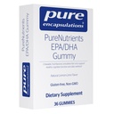 Puro Encapsulamentos PureNutrients EPA / DHA Gummy □ Gummy Soft Mastigar para apoiar função cognitiva saudável e bem-estar diário