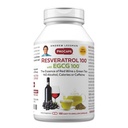 ANDREW LESSMAN Resveratrol-100 EGCG 100mg - 180 Cápsulas - Duas Naturalmente Ocorrentes Anti-Oxidantes, Sem Álcool ou Cafeína.