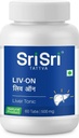 Produtos Sri Sri Liv-On - 60 Tab (para todos os problemas relacionados ao fígado) X 1