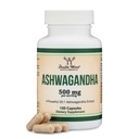 Cápsulas de Ashwagandha, 120 Count (500mg Extract 20:1 Potência) Adaptogen Stress Alief by Double Wood