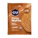 GU Energy Stroopwafel Salty's Caramel Sports Nutrition Waffle, Caffeine-Free, and Kosher laticínios, On-the-Go Energy for Any Workout, 16 Count