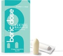 Supositórios de ácido bórico - Mantém e Equilibra pH vaginal saudável, Gerencia Odor, Hidratos e Hidrata. EUA feito com manteiga de cacau adicionado e óleo de coco