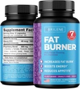 Pílulas de perda de peso para mulheres - Made in USA - Natural Appetite Supressor & Metabolismo Booster - Queimadores de gordura com L-Carnitina para perder peso rápido - 60 Cápsulas