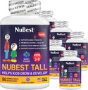 NuBest Tall Kids - Crianças Vitaminas e Crianças Vitaminas para Idade de 2 a 9 - Apoiar a força óssea, Saúde Geral e Imunidade - Formas Animais - 540 Comprimidos de Berry Mastigáveis