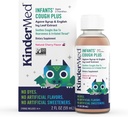 KinderMed Infants' Daytime Tosse Plus, Xarope Agave Orgânico e Inglês Ivy Leaf Extract, Sem corantes, Sem sabores artificiais ou adoçantes, Não-GMO, para bebês 2 meses +, Natural Cherry Flavor (2 Fl Oz)