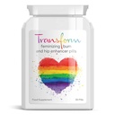 Transforme pílulas feminizantes e hip enhancer. Feminização, transexual MTF