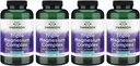 Complexo de Magnésio Triplo de Swanson - Suplemento Mineral - Suporte Natural - Com Citrato, Óxido e Aspartato - (300 Cápsulas, 400mg Cada, 4 Pacote)