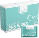 Lens Cleaning Wipes for Eyeglass, Eyeglass Cleaner, Pre-umed Individualmente envolto Sracth Free Streak Free Cleaner Wipes para Labtop, óculos de sol, câmera, óculos por Loys Advanced Pro, 210 Condes