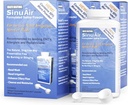 Solução de sal de lavagem sinusal - Pó salino para SinuPulse System, Neti Pot Flush, Garrafa de aperto de lavagem nasal, & Irrigação de nariz, Formulação e limpeza melhoradas para sinusos, garrafa de 300g (3-Pack)
