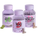 Lemme Burn, Debloat & Matcha Bundle - Metabolismo e cápsulas de queima de gordura + Bloating & Gas Relief Cápsulas + Energia B12 Gummies - Gluten-free, Non-GMO - 60 ct. ea