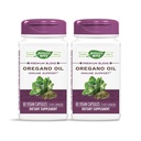Via Natural Óleo de Orégano 75-85% Carvacrol por cápsula, Vegetariano, 60 Cápsulas Vegetarianas, Embalagem de 2