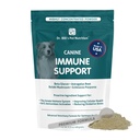 Dr. Bill's Canine Immune Suportar Aumenta a Imunidade e Saúde do Dog com Colostrum, Beta Glucan, Peru Tail Mushroom, Zinco e Vitamina C .