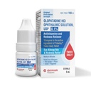 Glenmark Therapeutics Olopatadine Colírios para alergias, alívio da vermelhidão, gotas de olho anti-histamínico, alívio da alergia de Pet Dander, Pólen, grama, Ragweed, Funciona em minutos, Olopatadine HCl 0,1%, 5ml