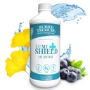 Tesouro enterrado LumiShield Plus - sabor de hortelã 16 onças. Apoio à saúde ocular em suplemento líquido
