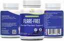 FlareFree Psoríase suplemento de suporte - Fórmula de ervas para a saúde da pele e conforto - Suporte natural para bem-estar da pele