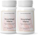 Nutrição Mama Pré-natal Multi Vitamina - Vegan Multivitamin para Pré-concepção, Gravidez, Apoio Pós-parto e Amamentação - Livre de Ferro com Folato Metilado & Alta Dose Colina - 180 Cápsulas