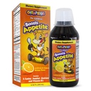 GirafKids Apetite Booster Syrup para crianças Idades 4+, 8 Fl Oz - Vitaminas para crianças, sabor laranja - Promove apetite saudável & Energia