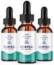 Cortexi Ear Drops - Cortexi Hearing Support Drops, Cortexi Drops, Cortexi Reviews - Promove claridade auditiva, apoia saudável pacote auditivo de 3