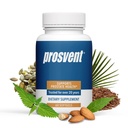 Suporte de próstata masculino avançado Suplemento natural com serra Palmetto, vitamina D e zinco para facilitar frequência urinária e urgência (60 contagem)