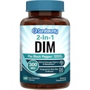 DIM Suplemento 300mg para mulheres e homens, equilíbrio estrogênio & metabolismo, equilíbrio hormonal, suporte de menopausa, manutenção de energia, alta absorção com extrato de pimenta preta, 120 Caps