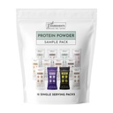 Proteína em pó feito com 100% de grama Feed, Whey não desnaturado □ Quatro diferentes fontes de proteína de Ingredientes Orgânicos inteiros de alimentos