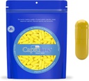 Tamanho Colorido 0 Cápsulas de Gelatina Vazias por Capsulina - Amarelo/amarelo 10000 Contagem & Halal Certificados Grátis