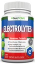 Eletrolitos - 100 Cápsulas de Substituição de Eletrolito Natural - Pílulas Premium Keto Friendly - Sem Açúcar - Grande para Hidratação, Renovação e revitalização - Trace Mineral Potássio, Magnésio, Sal de Sódio