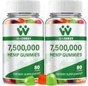 Gummies naturais ricos em ômega e vitamina, não-GMO 2-Pack 81402
