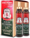 JUNG KWAN JANG Vital tônico coreano vermelho Ginseng, Ginger, Fruit Blend Wellness Shots para energia, foco, circulação e imunidade Suplemento, 10 Conde
