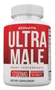 Ultra comprimidos masculinos, Power Suplemento Ultra masculino Fórmula avançada, 60 contagem