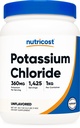 Cloreto de potássio de nutricosto em pó 1kg - sem glúten, sem OGM