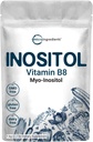 Micro Ingredientes Myo-Inositol Powder, 2.2lb (1666 Servings) "!Inositol Supplement for Women.