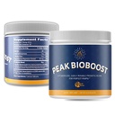 Peak BioBoost - Suplemento de fibra prebiótica - Suplementos nutricionais digestivos sem sabor - Pó prebiótico fácil de dissolver - Sem glúten, soja ou leite - 1 mês de fornecimento - 30 Servings