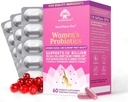NutriFlora-Pro Probióticos Nutrielebridade para Mulheres - Suporte Vaginal, Saúde Urinária, Sistema Imune Suporte Digestivo do Sistema, Suplemento de Pílulas de Cranberry, 10 bilhões UFC 6 Strains (30 caps) - 2 embalagem