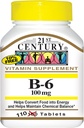 21o Século B-6 100 mg - 110 Comprimidos, Embalagem de 6