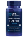 Extensão de vida Super Ubiquinol CoQ10, Suplemento de Saúde do Coração, Energia Celular, Defesa de Estresse Oxidativo, Absorção Máxima, 100 mg, Não-GMO, Gluten-Free, 60 softgels