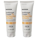 Creme Antifúngico McKesson, Nitrato de Miconazol 2% - Alivia Coceira, Queimadura, Rachando de Jock Coceira, Ringworm e Pé de Atleta - 4 oz., 2 Contagem