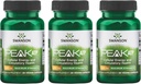 Swanson pico de força máxima Suplemento ATP-Natural que promove suporte energético celular-apoia o desempenho físico e promove o apoio saudável do fluxo de sangue-(30 cápsulas Veggie, 400mg cada) 3 Pack