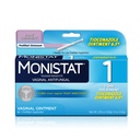 RepHresh Vaginal Gel 4ct (0,07 oz) e Monistat 1 dia Febre Tratamento Infecção para Mulheres com 1 Aplicador de Pomada de Tioconazol