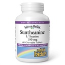 Fatores naturais Suntheanina L-Teanina 100 mg - Suplemento de saúde para o Outlook calmo - L-Teanina Suplemento Suporta Relaxante sono e Aids contra a Drowsiness - 60 comprimidos mastigáveis (30 Servões)